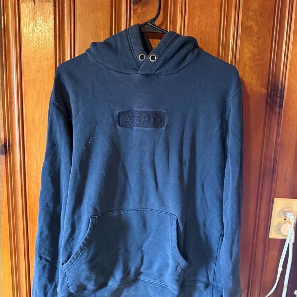 Aeropostale Deep Blue Pullover Hoodie